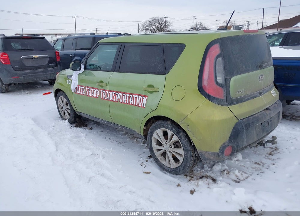 2016 KIA SOUL + VIN: KNDJP3A58G7821277
