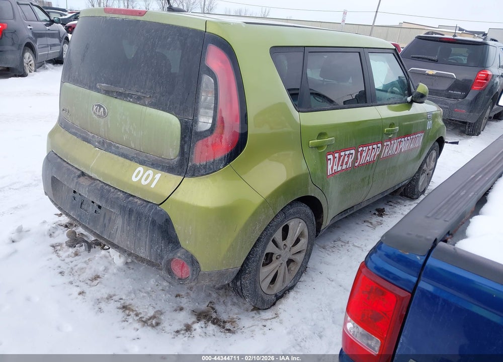 2016 KIA SOUL + VIN: KNDJP3A58G7821277
