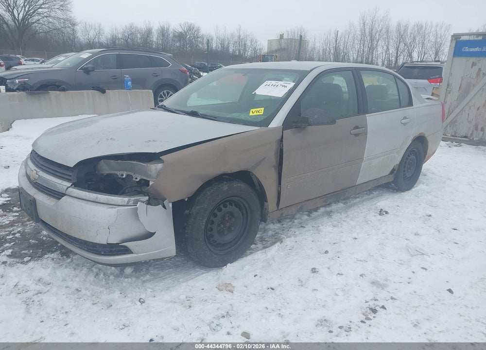 2005 CHEVROLET MALIBU LS VIN: 1G1ZT54855F262637
