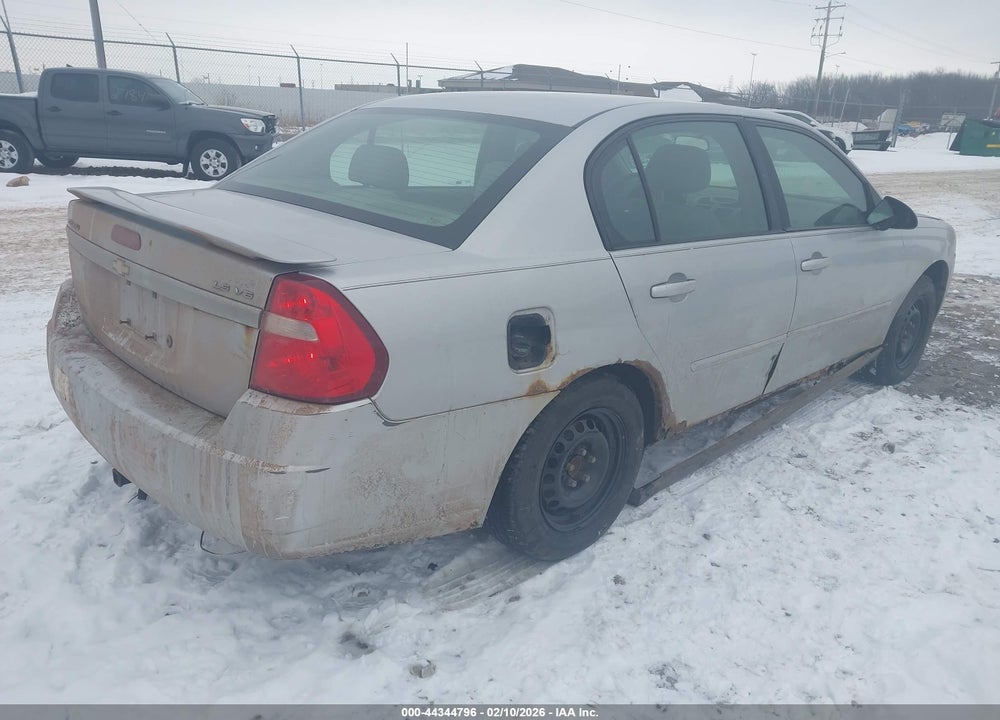 2005 CHEVROLET MALIBU LS VIN: 1G1ZT54855F262637