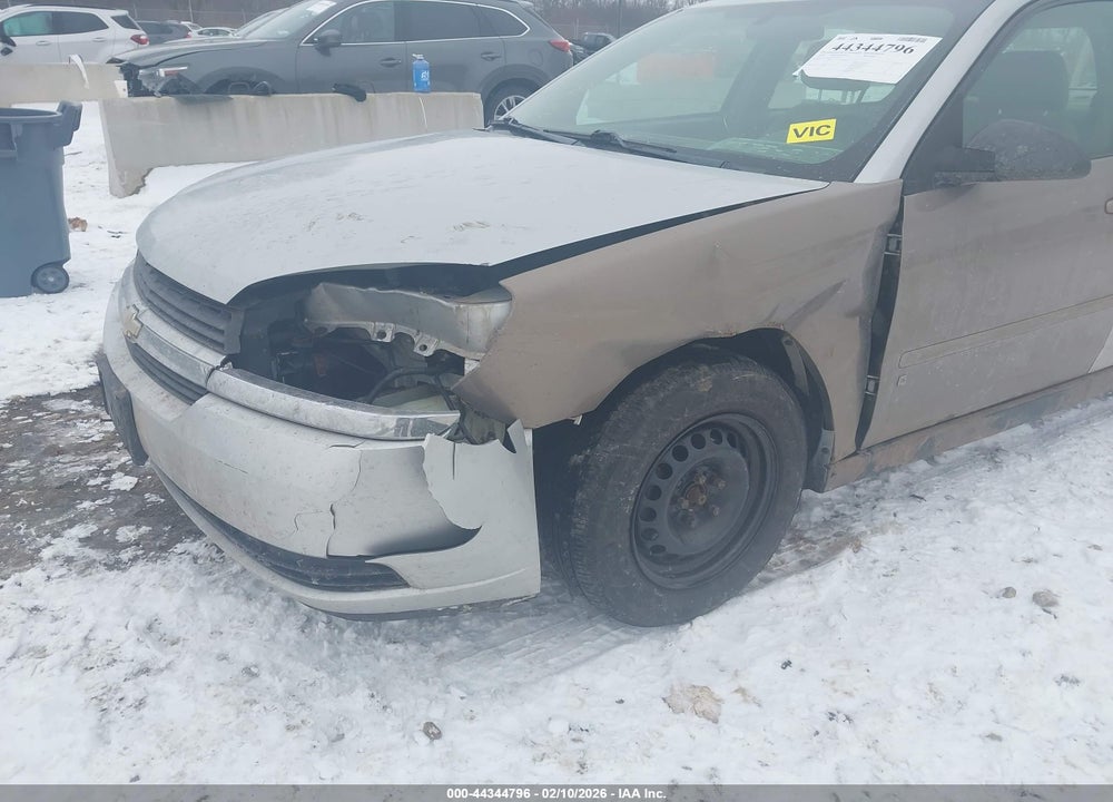 2005 CHEVROLET MALIBU LS VIN: 1G1ZT54855F262637