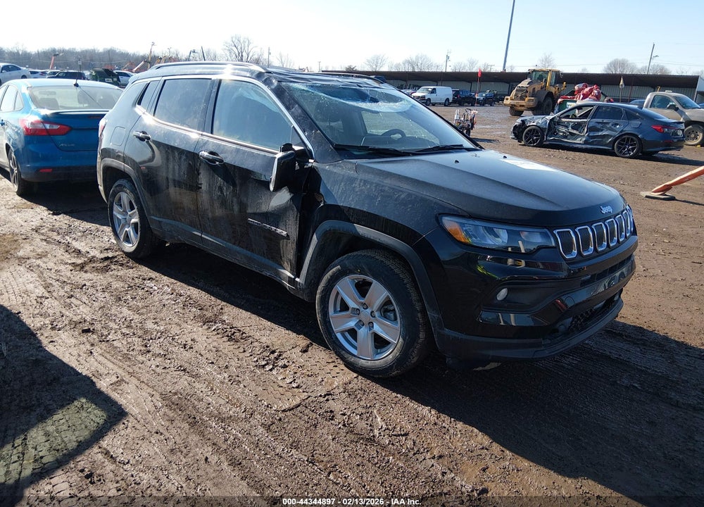 2022 JEEP COMPASS LATITUDE 4X4 VIN: 3C4NJDBB7NT231500