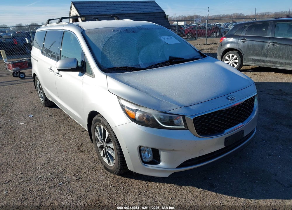 2015 KIA SEDONA SX VIN: KNDMC5C12F6060703