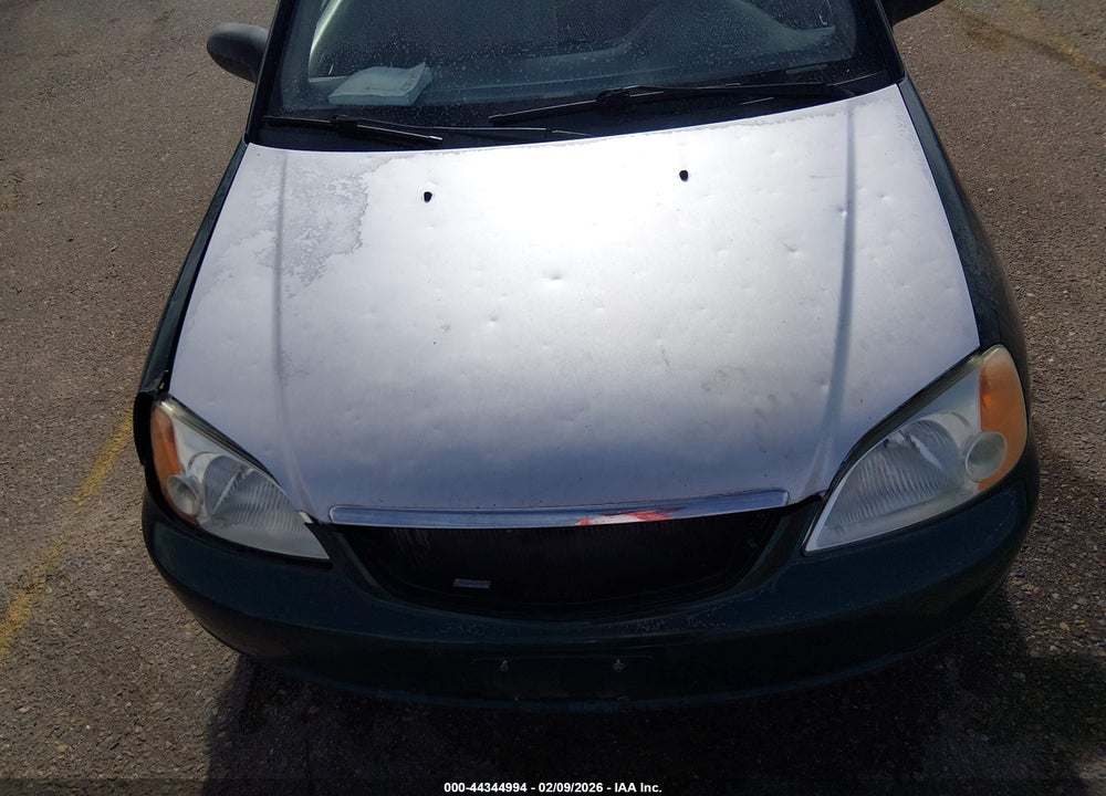 2001 HONDA CIVIC LX VIN: 1HGES15551L074395