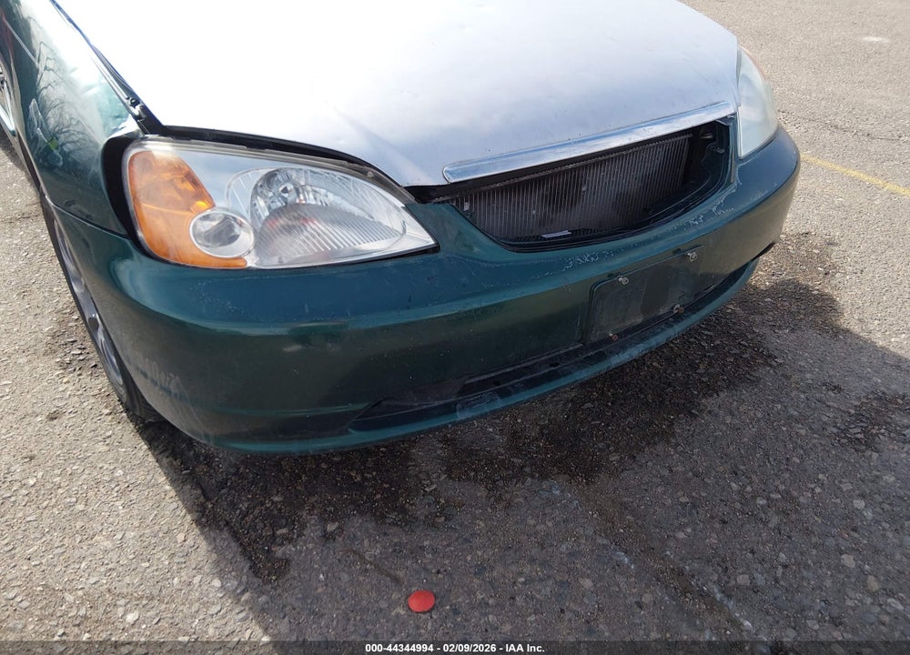 2001 HONDA CIVIC LX VIN: 1HGES15551L074395