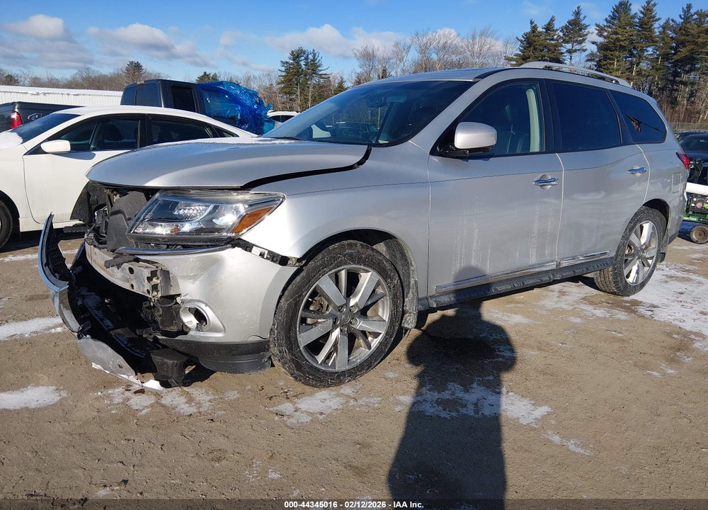 2015 NISSAN PATHFINDER PLATINUM VIN: 5N1AR2MM1FC651594
