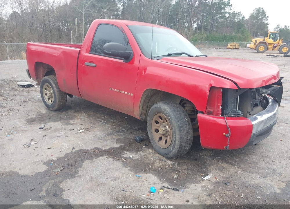 2008 CHEVROLET SILVERADO 1500 WORK TRUCK VIN: 1GCEC14C88Z112611