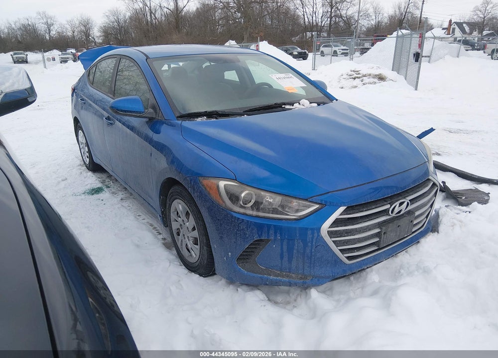 2017 HYUNDAI ELANTRA SE VIN: KMHD74LF6HU074849