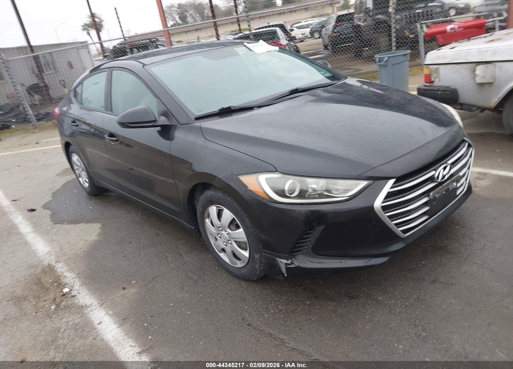 2017 HYUNDAI ELANTRA SE VIN: KMHD74LF4HU164520