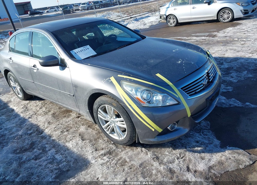 2013 INFINITI G37X VIN: JN1CV6AR0DM354133