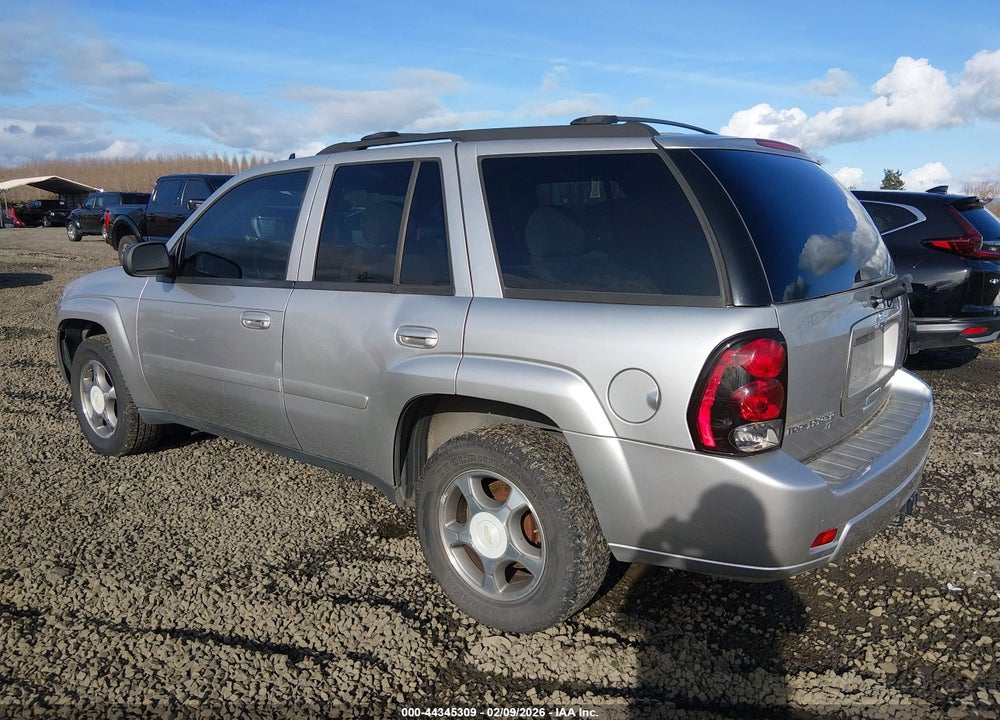 2008 CHEVROLET TRAILBLAZER LT VIN: 1GNDS13S582160851