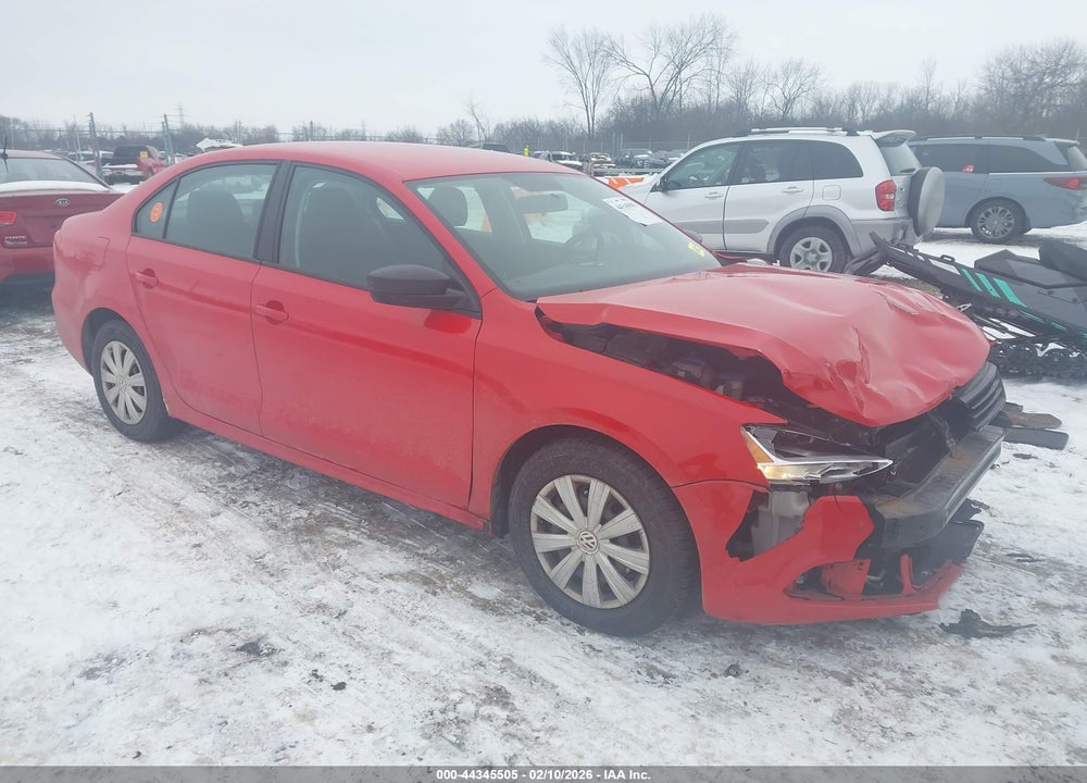 2012 VOLKSWAGEN JETTA 2.0L S VIN: 3VW2K7AJ2CM410459