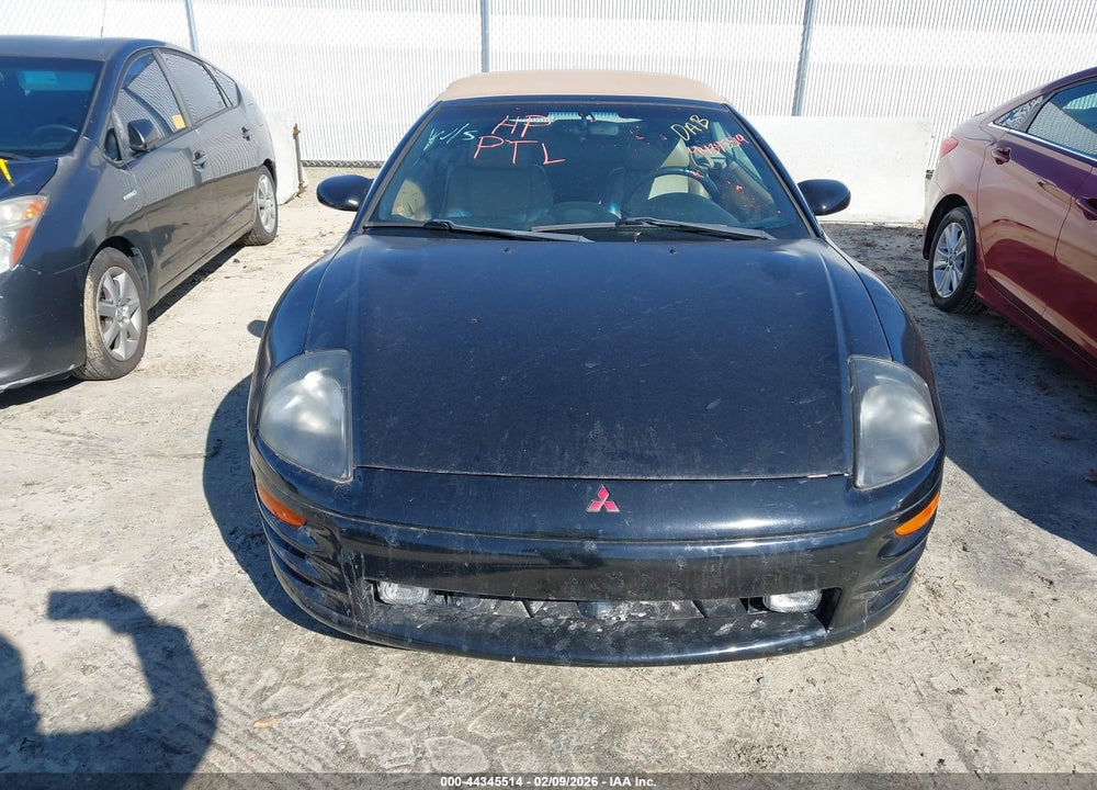 2001 MITSUBISHI ECLIPSE SPYDER GT VIN: 4A3AE85H91E055891