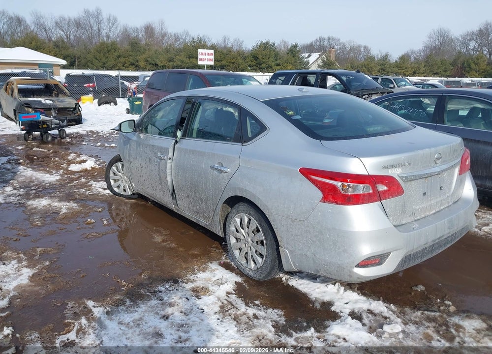 2017 NISSAN SENTRA SV VIN: 3N1AB7AP7HY405098