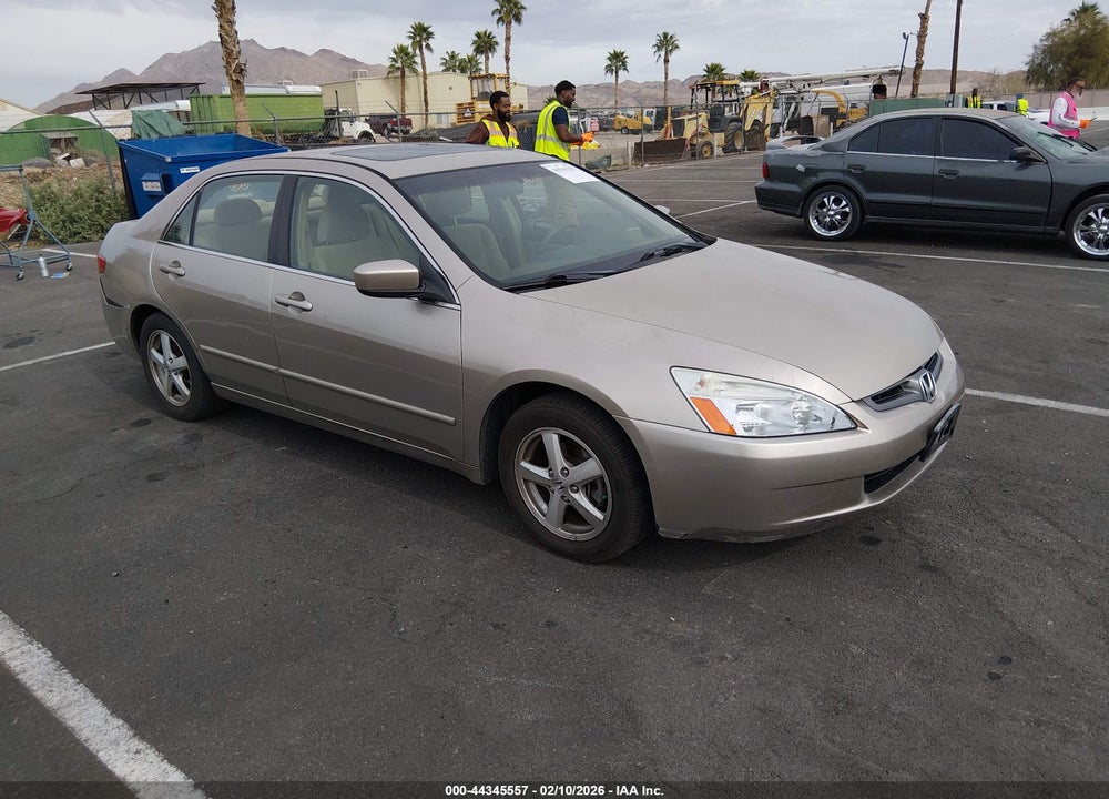 2005 HONDA ACCORD 2.4 EX VIN: JHMCM56785C007334