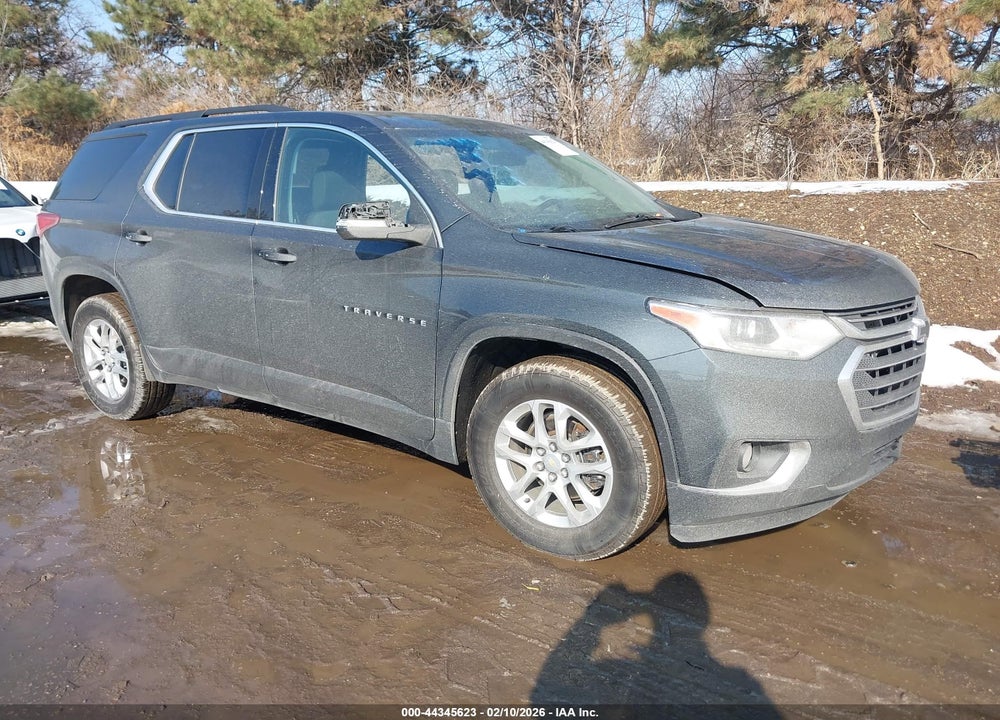 2021 CHEVROLET TRAVERSE FWD LT CLOTH VIN: 1GNERGKW6MJ113299