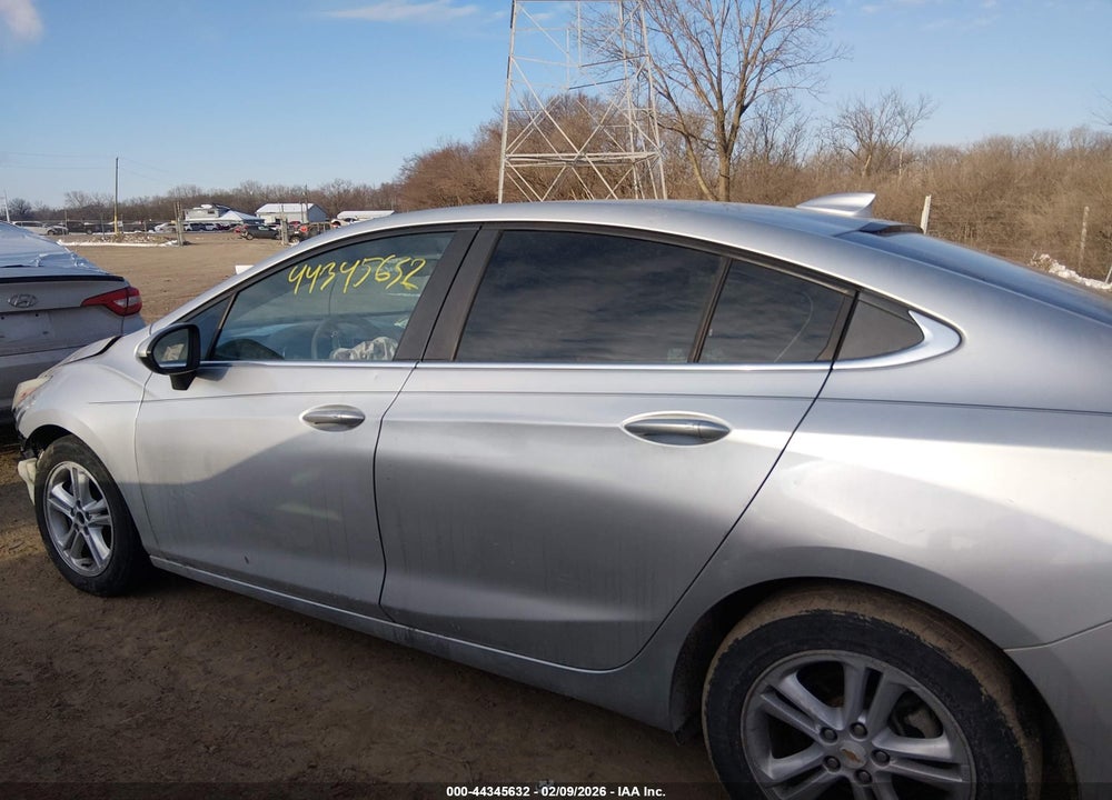 2016 CHEVROLET CRUZE LT AUTO VIN: 1G1BE5SM9G7292524