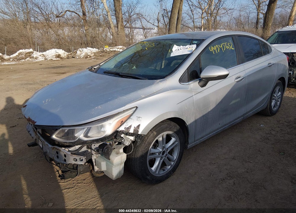 2016 CHEVROLET CRUZE LT AUTO VIN: 1G1BE5SM9G7292524