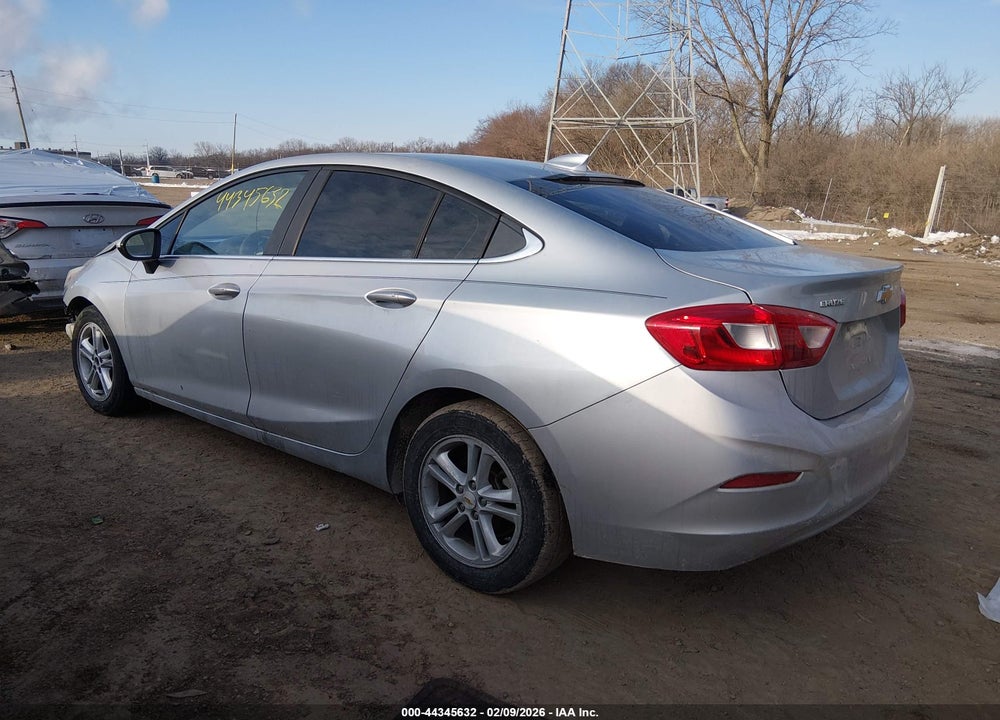 2016 CHEVROLET CRUZE LT AUTO VIN: 1G1BE5SM9G7292524