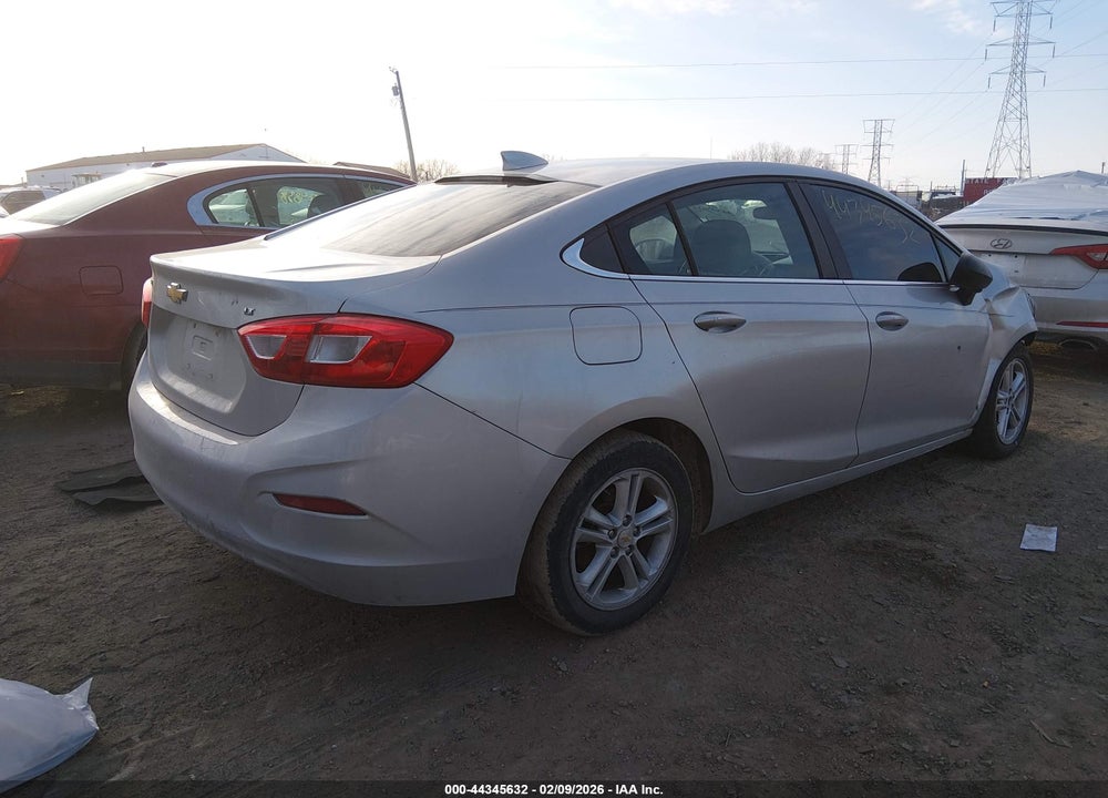 2016 CHEVROLET CRUZE LT AUTO VIN: 1G1BE5SM9G7292524