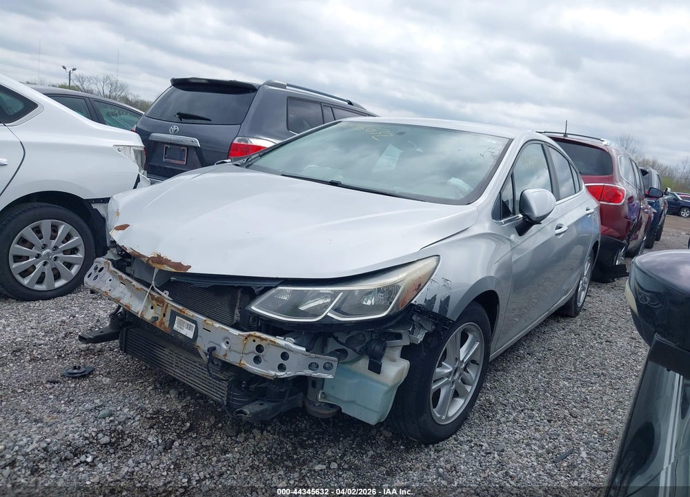 2016 CHEVROLET CRUZE LT AUTO VIN: 1G1BE5SM9G7292524