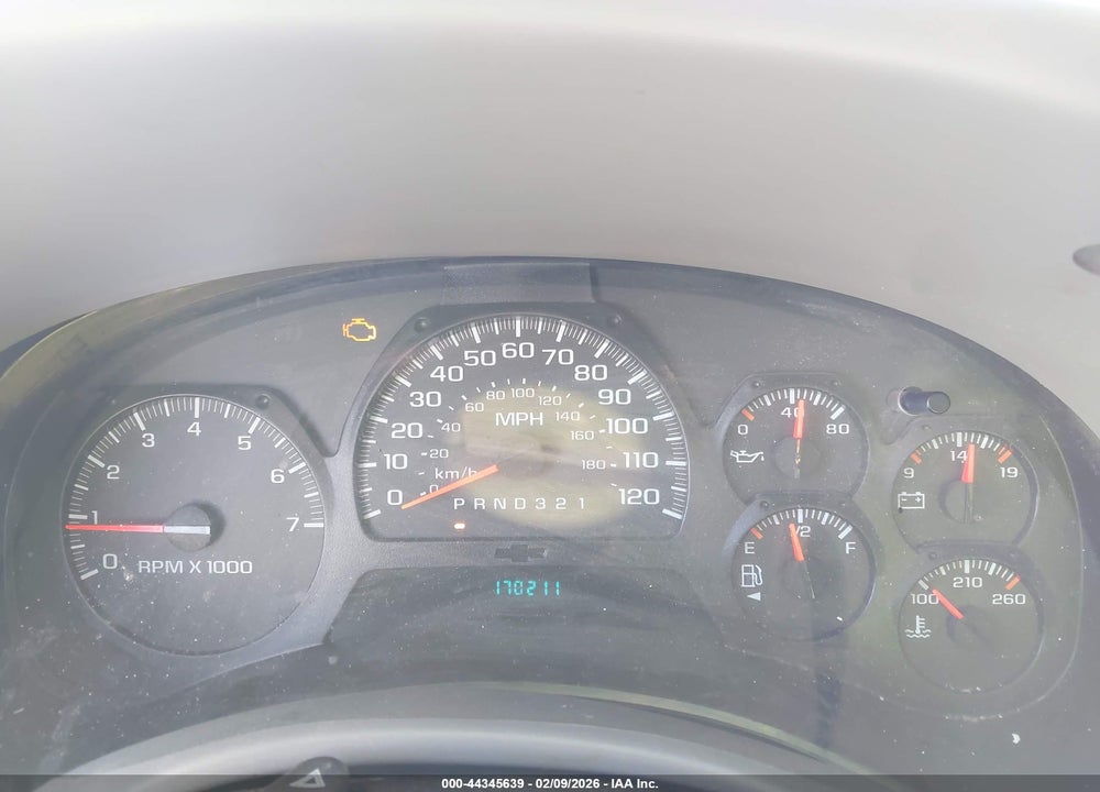 2006 CHEVROLET TRAILBLAZER LS VIN: 1GNDT13S762119745