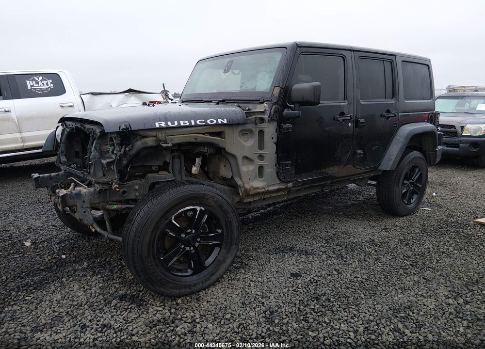 2014 JEEP WRANGLER UNLIMITED RUBICON VIN: 1C4BJWFG5EL232872