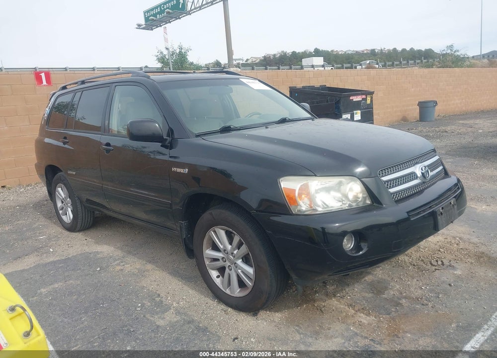 2006 TOYOTA HIGHLANDER HYBRID LTD VIN: JTEEW21A360021517