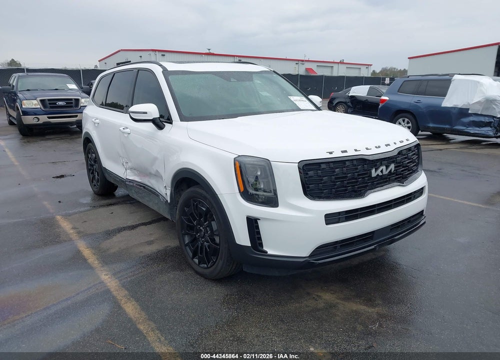 2022 KIA TELLURIDE EX VIN: 5XYP3DHC8NG311477