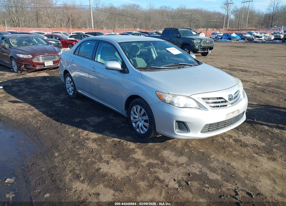 2013 TOYOTA COROLLA LE VIN: 2T1BU4EE1DC087492