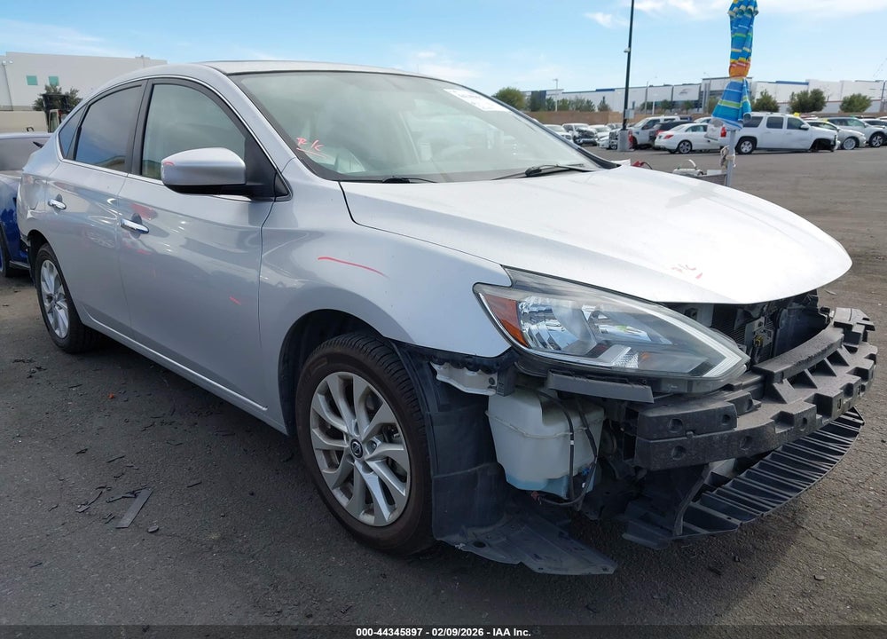 2016 NISSAN SENTRA SV VIN: 3N1AB7AP6GY261641