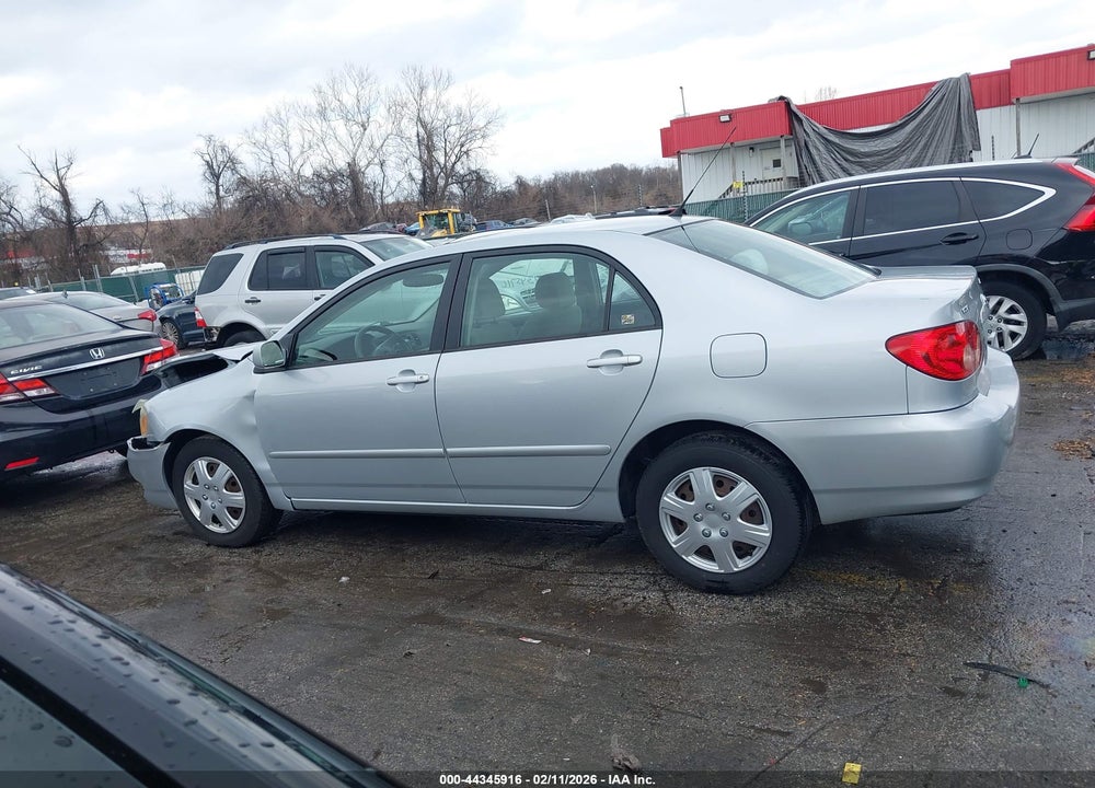 2008 TOYOTA COROLLA LE VIN: 2T1BR30E78C870986
