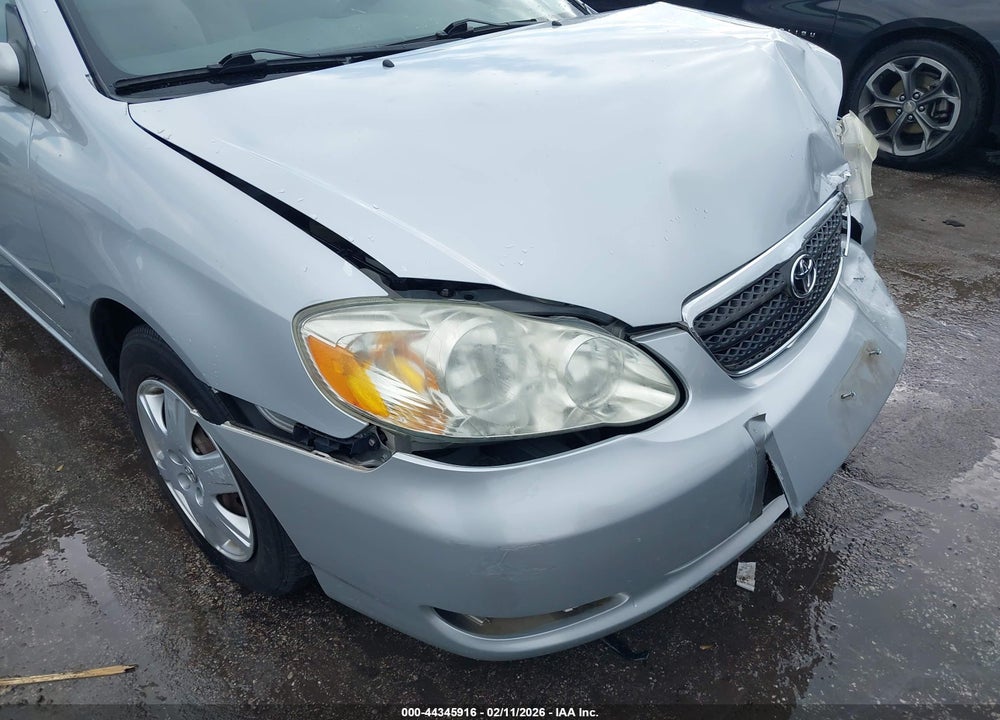 2008 TOYOTA COROLLA LE VIN: 2T1BR30E78C870986