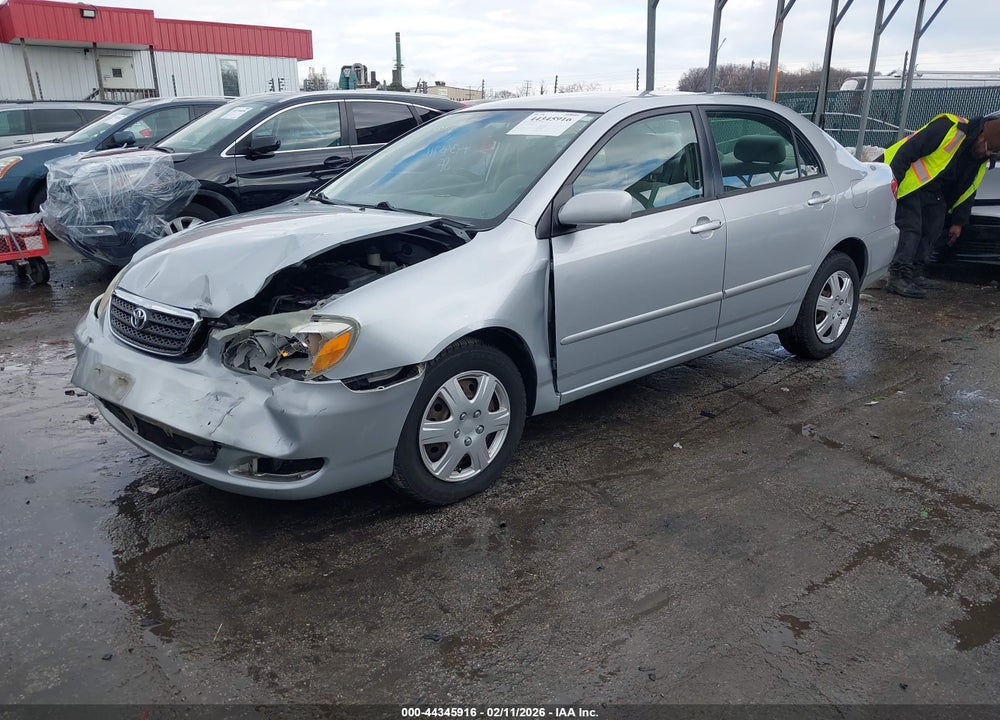 2008 TOYOTA COROLLA LE VIN: 2T1BR30E78C870986