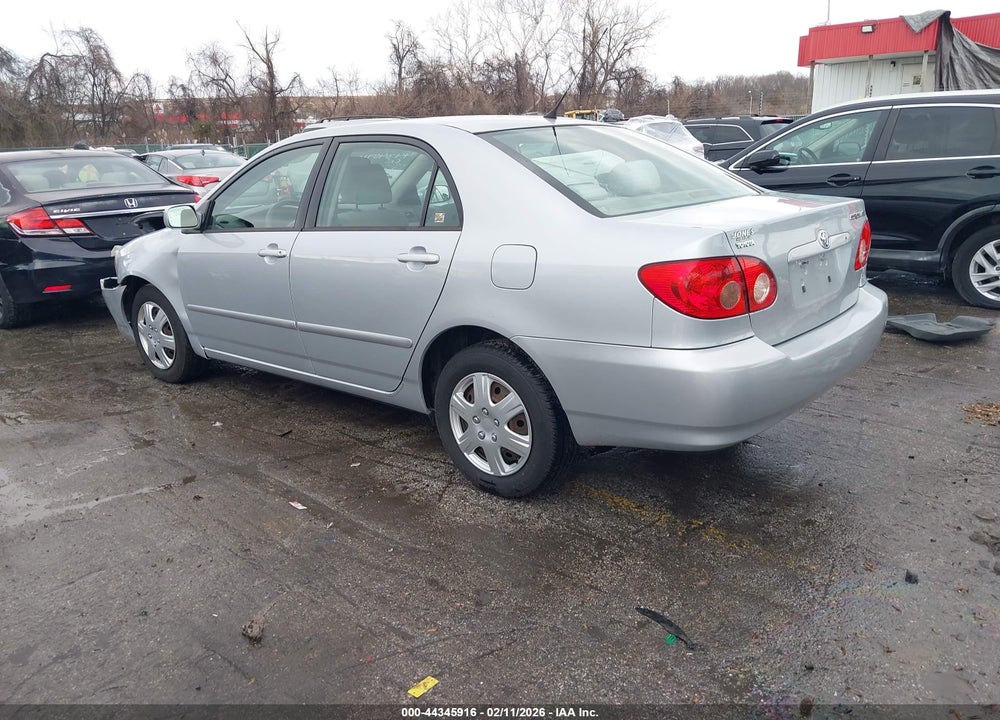 2008 TOYOTA COROLLA LE VIN: 2T1BR30E78C870986