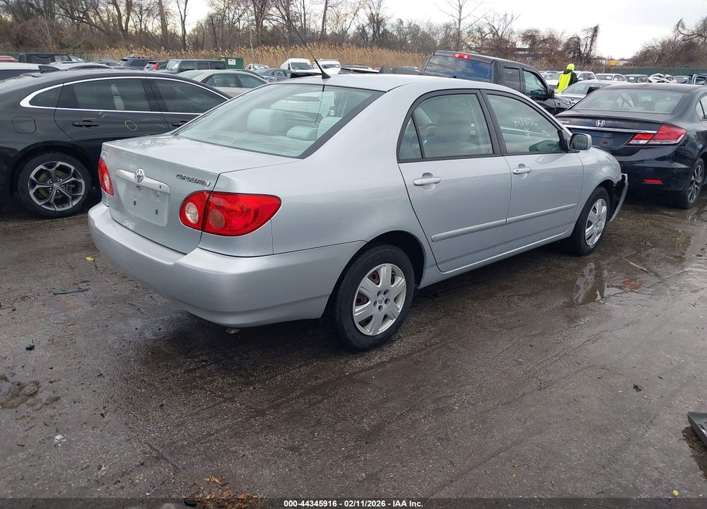 2008 TOYOTA COROLLA LE VIN: 2T1BR30E78C870986