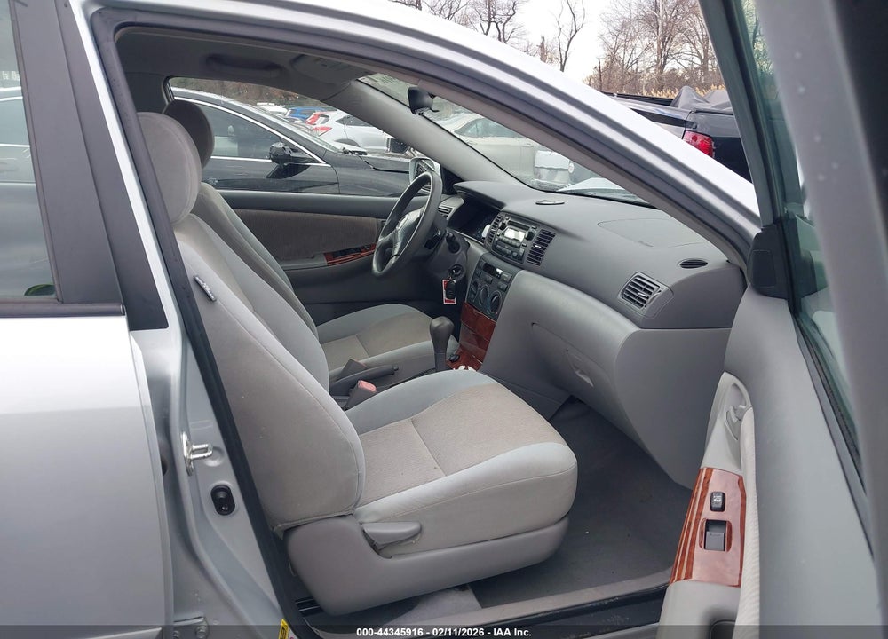 2008 TOYOTA COROLLA LE VIN: 2T1BR30E78C870986