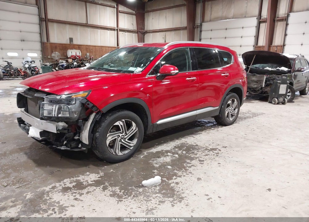2022 HYUNDAI SANTA FE SEL VIN: 5NMS6DAJ5NH414176