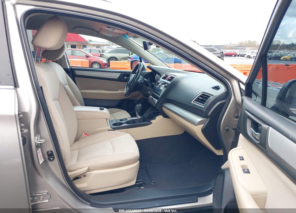 2017 SUBARU OUTBACK 2.5I PREMIUM VIN: 4S4BSAFC9H3286933