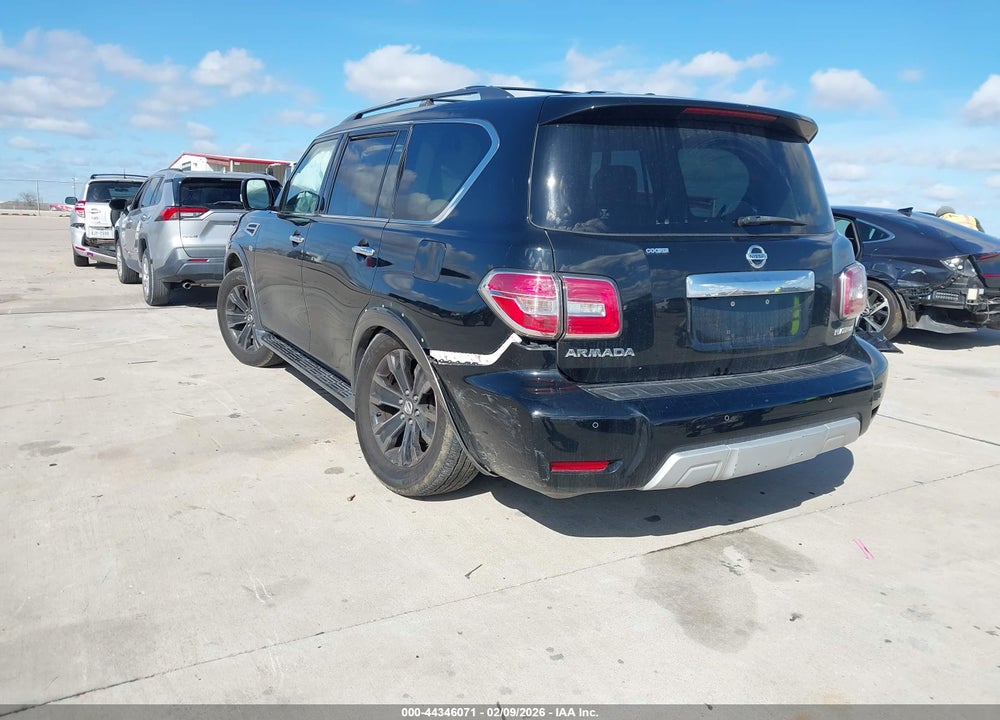 2017 NISSAN ARMADA PLATINUM VIN: JN8AY2ND5H9008630