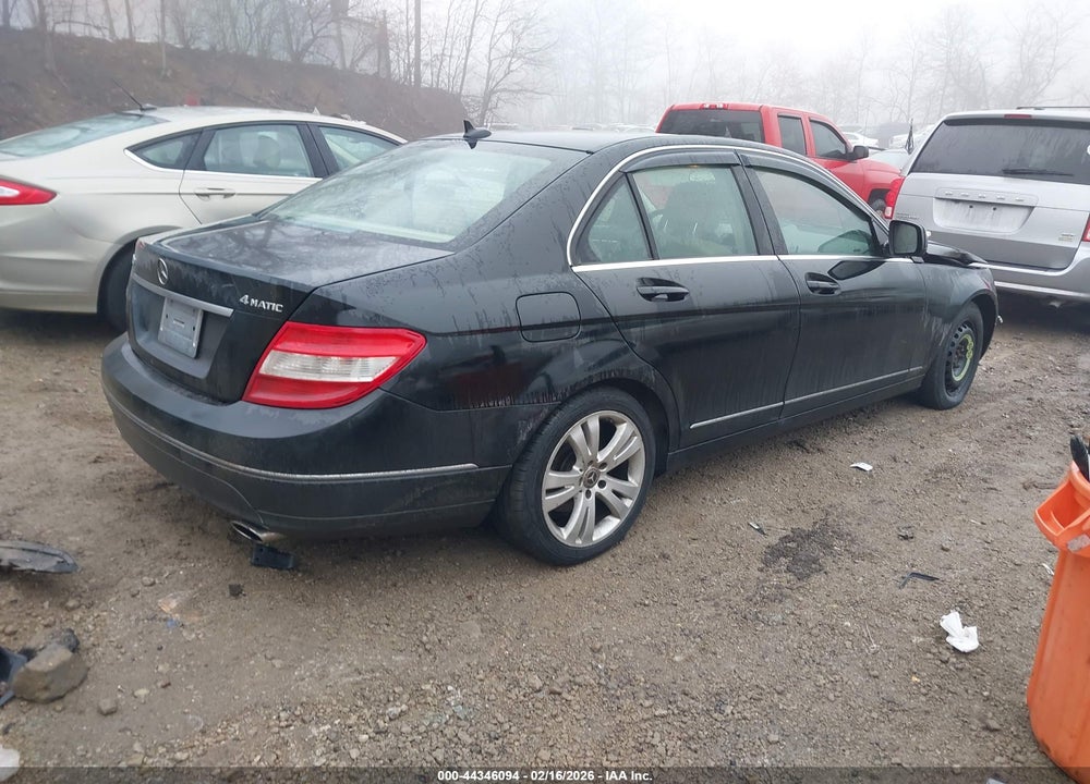 2009 MERCEDES-BENZ C 300 LUXURY 4MATIC VIN: WDDGF81X29F230825
