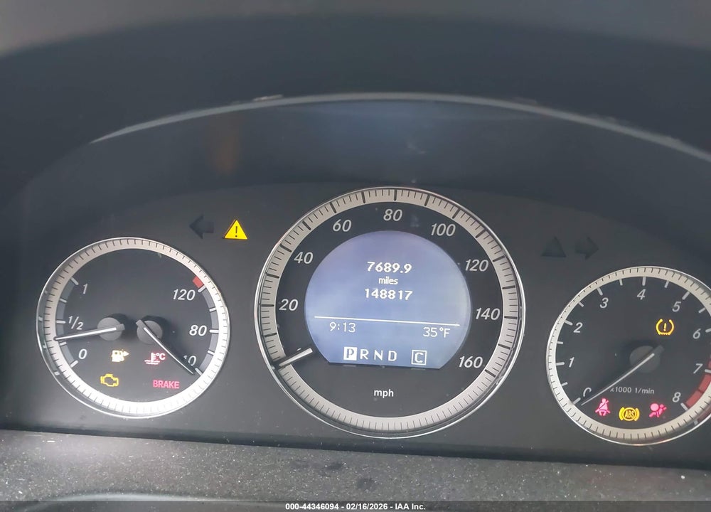 2009 MERCEDES-BENZ C 300 LUXURY 4MATIC VIN: WDDGF81X29F230825