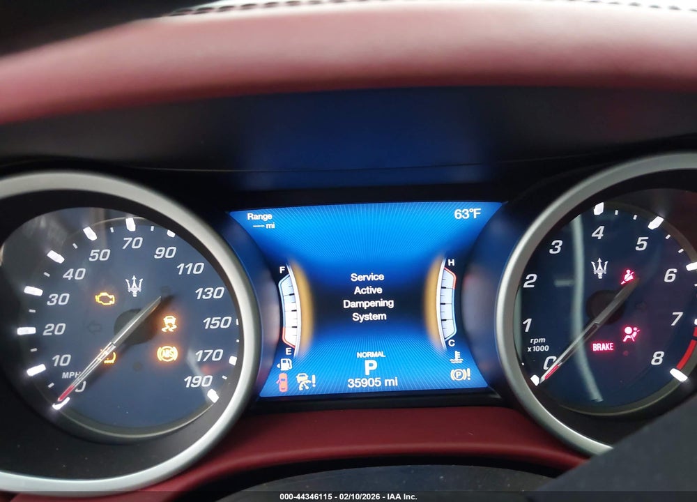 2020 MASERATI GHIBLI S GRANSPORT VIN: ZAM57YSS3L1349761