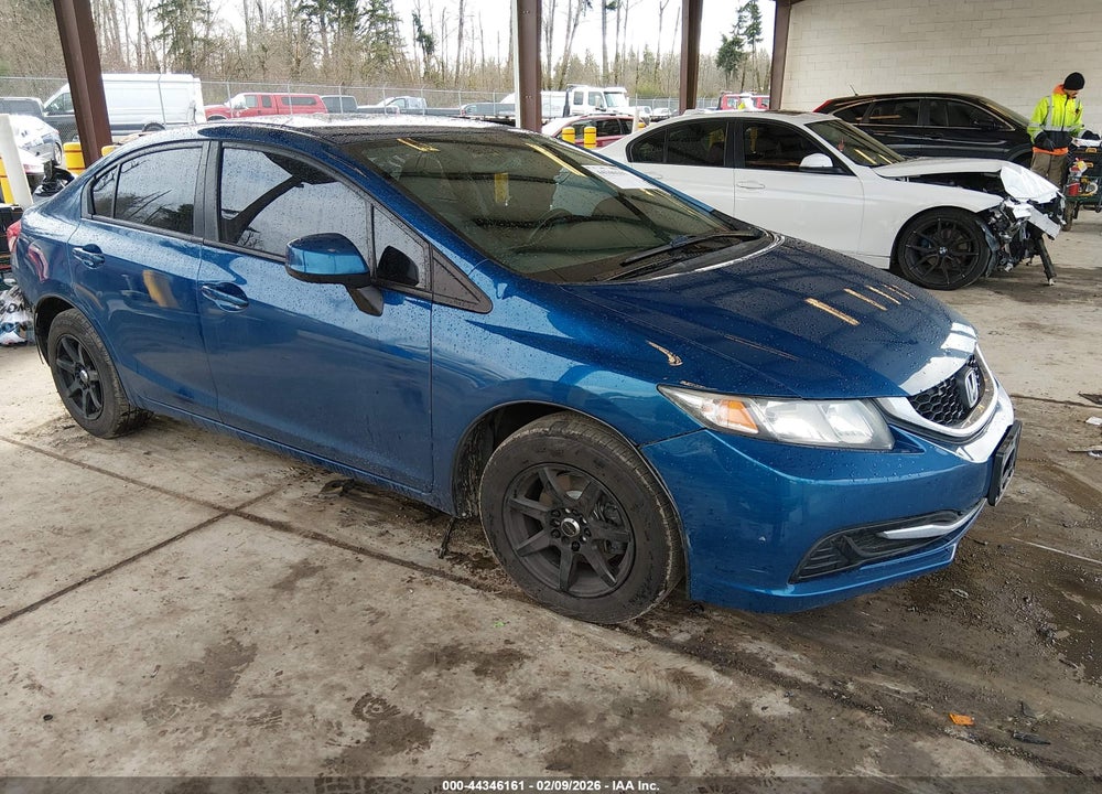 2013 HONDA CIVIC LX VIN: 19XFB2F51DE294038
