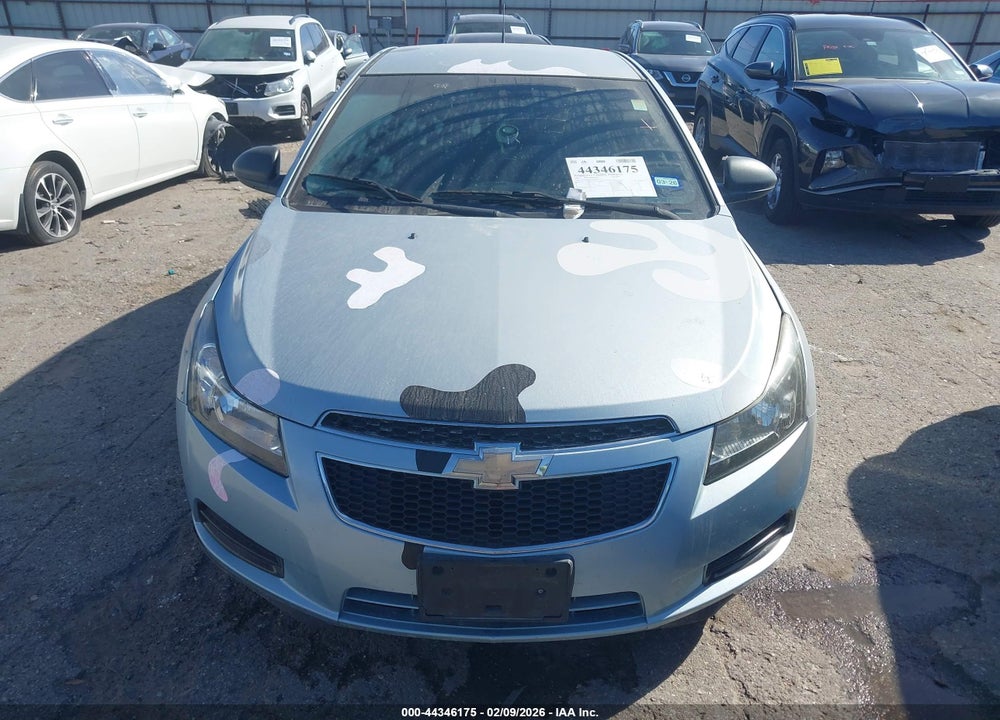 2011 CHEVROLET CRUZE LS VIN: 1G1PC5SH6B7262596