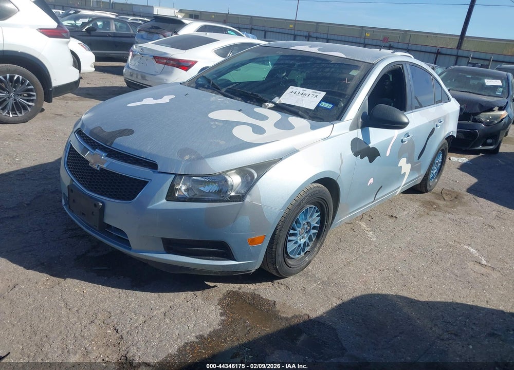 2011 CHEVROLET CRUZE LS VIN: 1G1PC5SH6B7262596