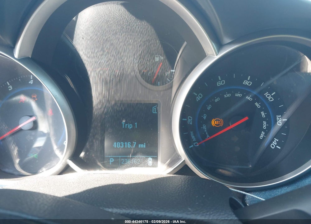 2011 CHEVROLET CRUZE LS VIN: 1G1PC5SH6B7262596