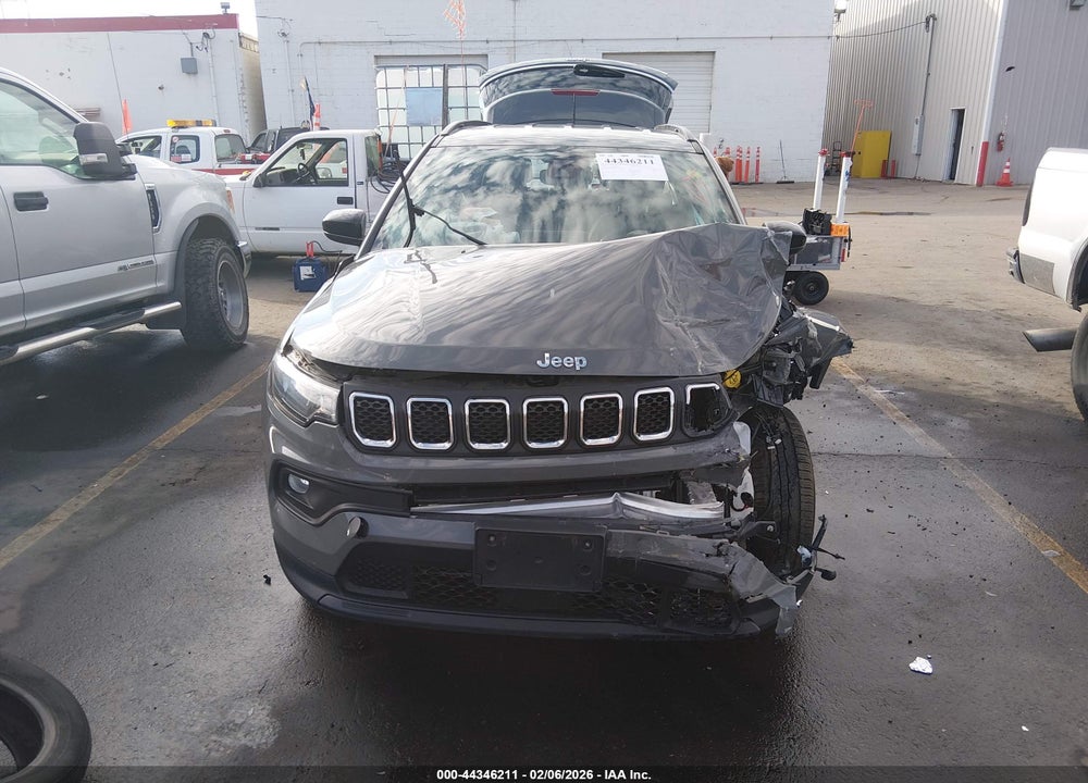 2024 JEEP COMPASS LATITUDE 4X4 VIN: 3C4NJDBN0RT607583