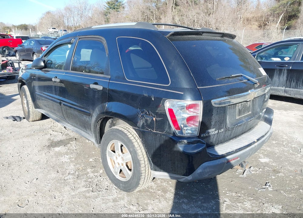 2005 CHEVROLET EQUINOX LS VIN: 2CNDL23F656184908