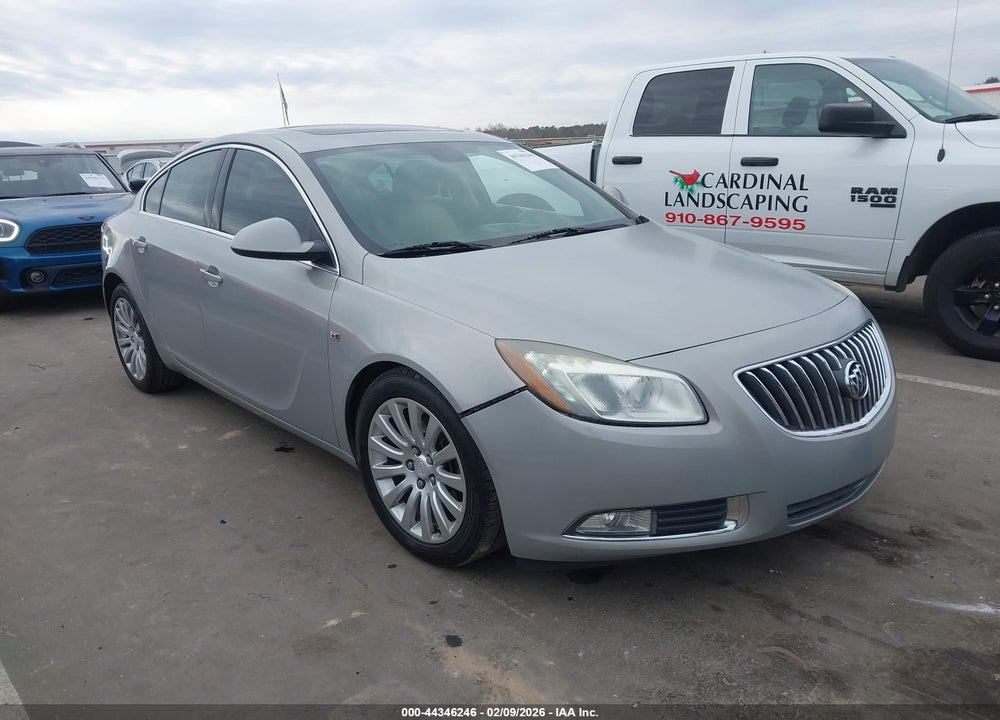 2011 BUICK REGAL CXL TURBO RUSSELSHEIM VIN: W04GX5GV4B1045913